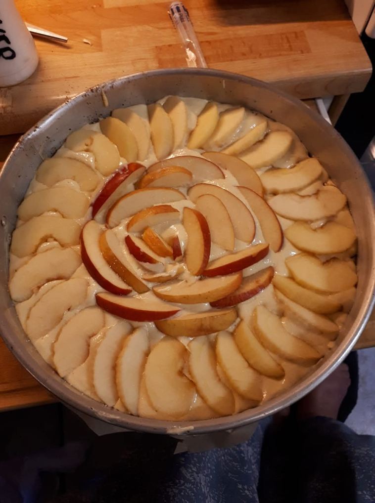 Portugisisk Eplekake