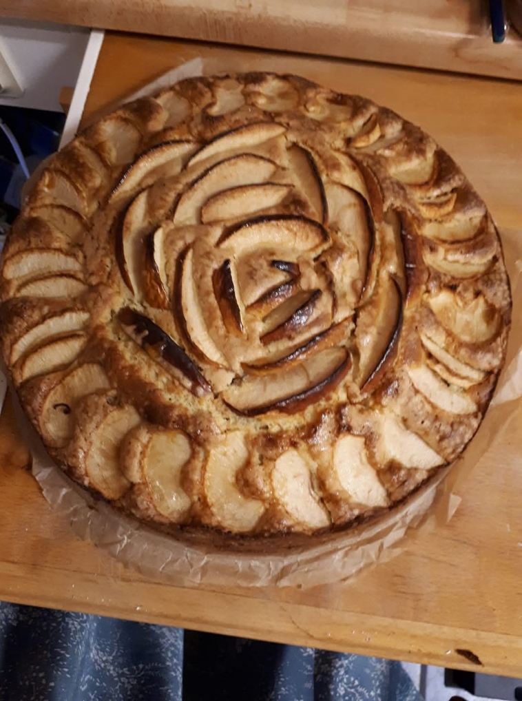 Portugisisk Eplekake